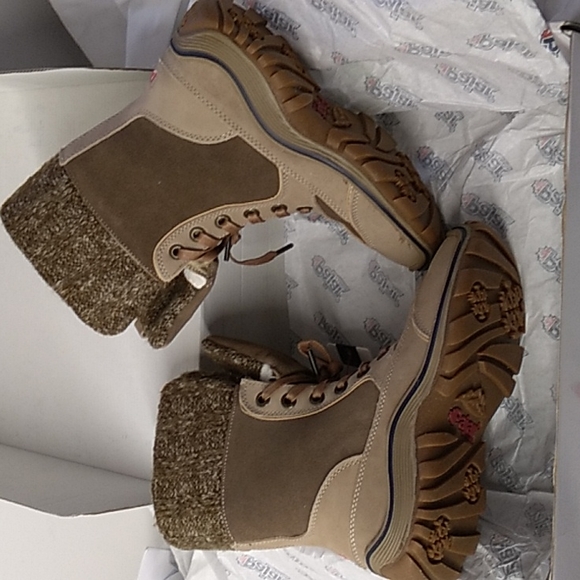 NIB Women's  Pajar tan waterproof winter boots size 7 - 7.5 - Picture 5 of 14